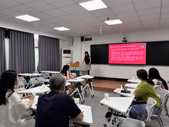 图7 姚锦祥老师发表意见